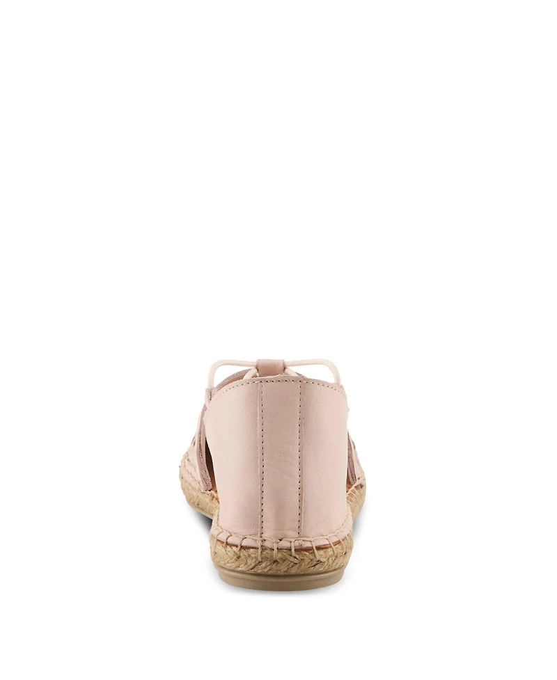Spring Step Women's Clovae Espadrilles with Woven Leather Upper
