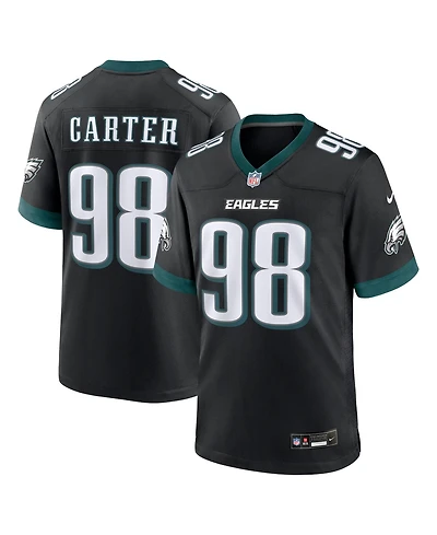 Nike Men's Jalen Carter Black Philadelphia Eagles Alternate Game Player Jersey