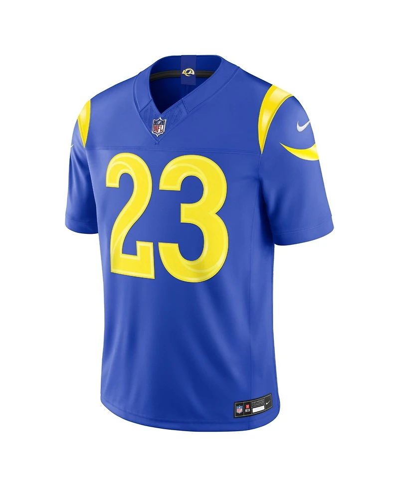 Nike Men's Kyren Williams Royal Los Angeles Rams Vapor F.u.s.e. Stitched Limited Jersey