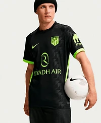 Nike Men's Black Atletico de Madrid 2026/27 Away Stadium Replica Jersey