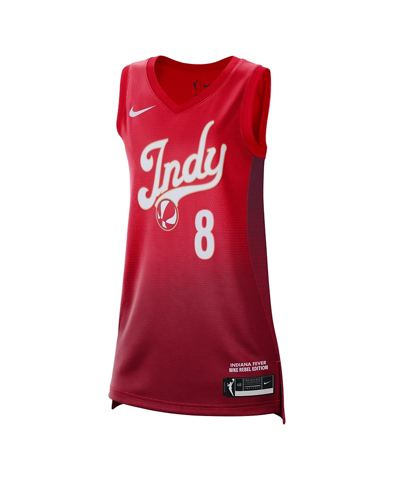 Nike Men's and Women's Sophie Cunningham Red Indiana Fever Victory Jersey