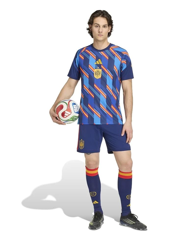 Adidas Men's Navy Spain National Team 2026 Pre-MatchJersey