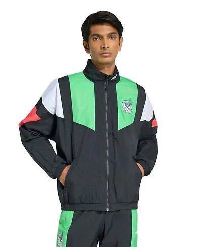 Adidas Men's Black Mexico National Team Eqt Full-Zip TrackSweatshirt