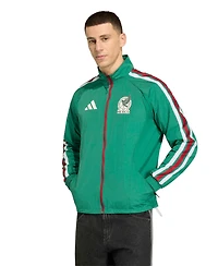 Adidas Men's Green Mexico National Team 2026 Home Full-Zip Game Day Anthem Jacket