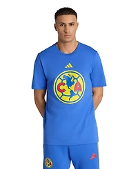 Adidas Men's Blue Club America Dna Alphaskin T-Shirt