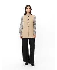 Masai Copenhagen Women's MaLinbine Longline Sleeveless Cardigan