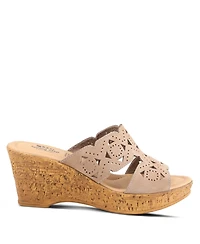 Spring Step Women's Flamyo Slide Sandal with Leather Upper