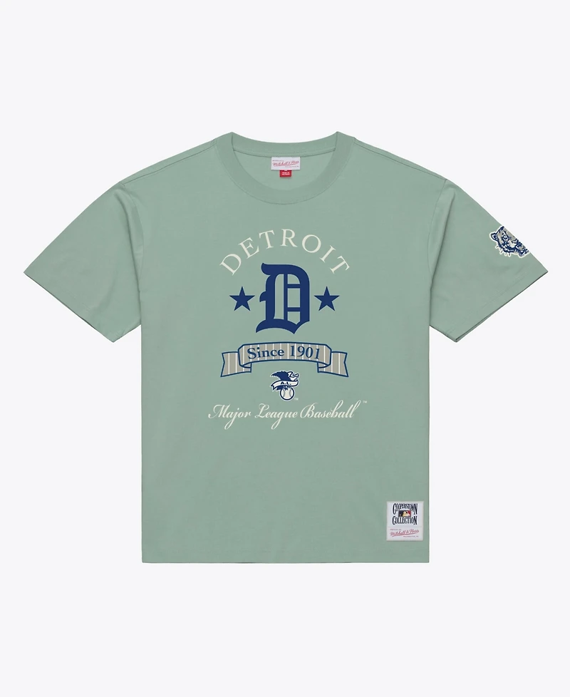 Mitchell & Ness Men's Green Detroit Tigers Yacht Rock T-Shirt