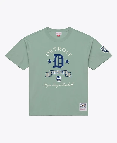 Mitchell & Ness Men's Green Detroit Tigers Yacht Rock T-Shirt