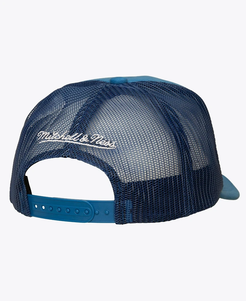 Mitchell & Ness Men's Blue Washington Capitals Head Coach Trucker Adjustable Hat