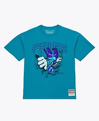 Mitchell & Ness Men's Teal Charlotte Hornets Breakthrough T-Shirt