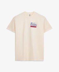 Image One Men's Cream Tennessee Volunteers Uncle Sam Mascot T-Shirt