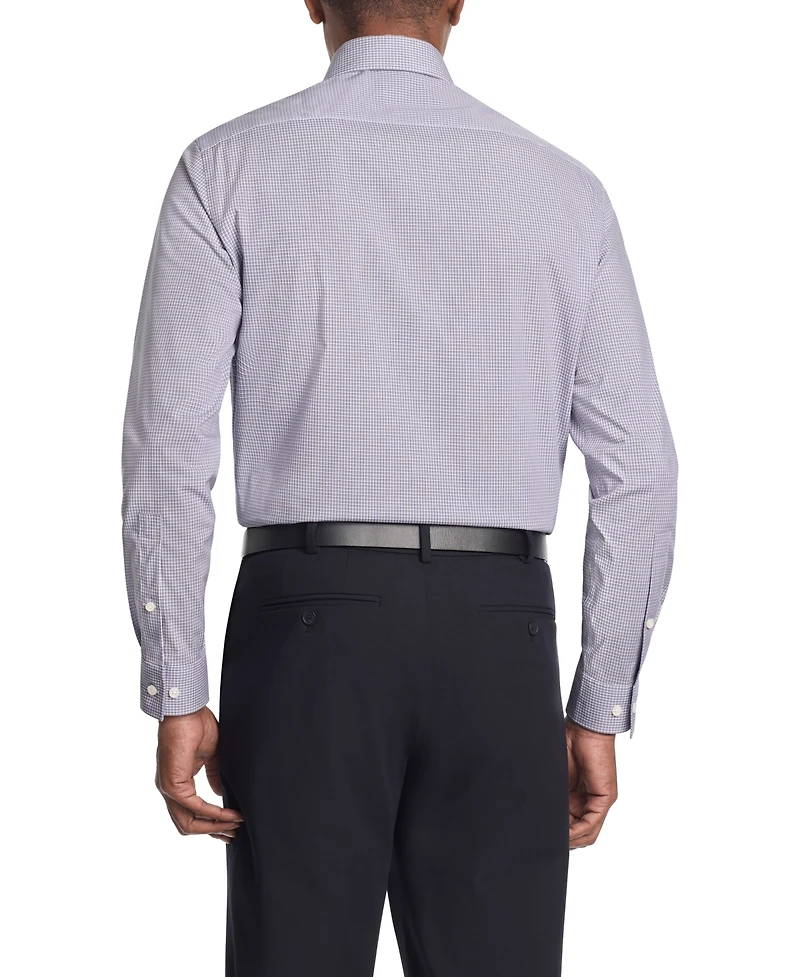 Michael Kors Men's Regular-Fit Cotton Stretch Dress Shirt