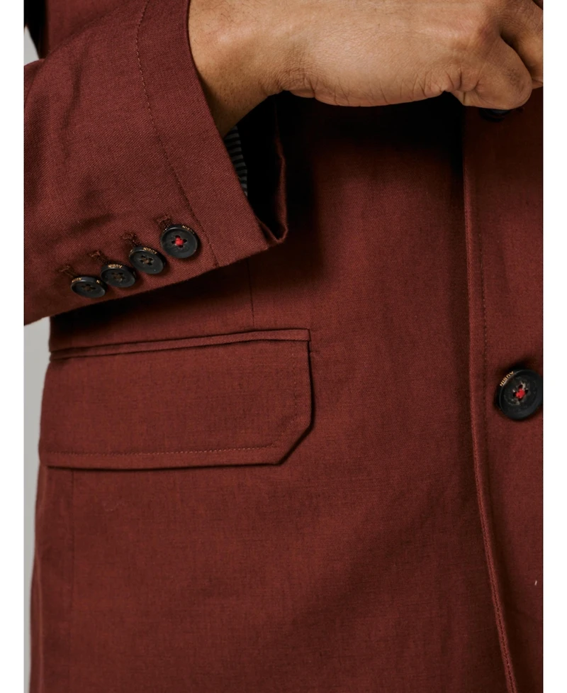 Aubin Men's Pasmore Tailored Linen Blend Blazer