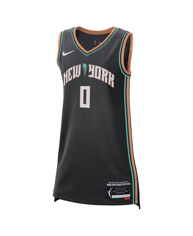 Nike Men's and Women's Satou Sabally Black New York Liberty Explorer Edition Victory Jersey