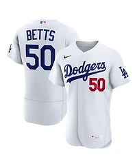 Nike Men's Mookie Betts White Los Angeles Dodgers Home Authentic Jersey