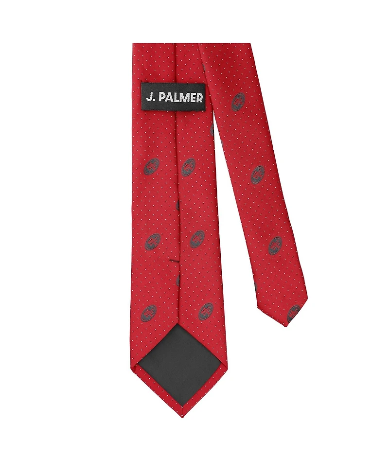 J. Palmer Men's San Francisco 49ers Game Day Polka Dot Tie
