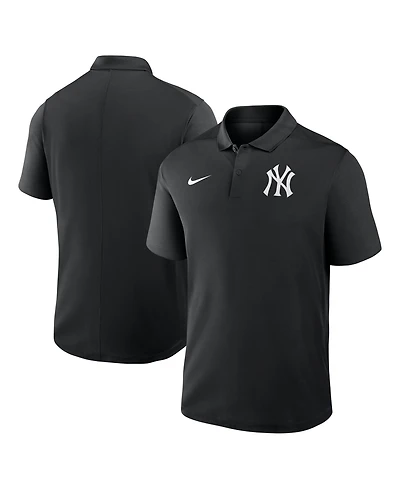 Nike Men's Black New York Yankees Dri-fit Victory Polo Shirt