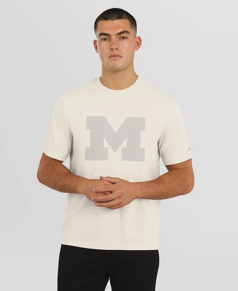J. Palmer Men's Cream Michigan Wolverines Play Action Tri-Blend Performance T-Shirt