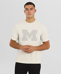 J. Palmer Men's Cream Michigan Wolverines Play Action Tri-Blend Performance T-Shirt