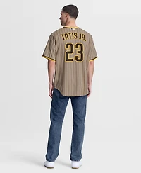 Nike Men's Fernando Tatis Jr. Sand San Diego Padres Alternate Replica Jersey