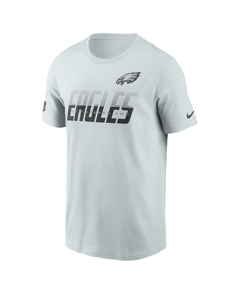 Nike Men's Gray Philadelphia Eagles Sideline Dri-fit T-Shirt