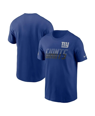 Nike Men's Royal New York Giants Sideline Dri-fit T-Shirt