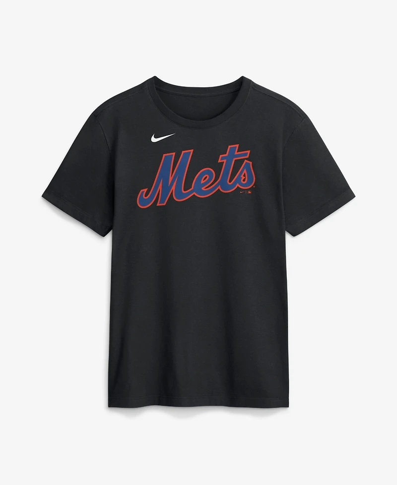 Nike Men's Carson Benge Black New York Mets Name & Number T-Shirt