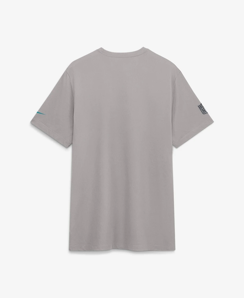 Nike Men's Gray Miami Dolphins Sideline Lead The Charge Legend Dri-fit T-Shirt