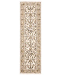 Oriental Weavers Maharaja 5091Z Ivory and Gold 2'3" x 7'6" Runner Rug