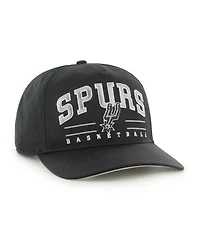 '47 Brand Men's Black San Antonio Spurs Roscoe Hitch Adjustable Hat