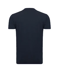 Sportiqe Men's and Women's Navy New York Knicks Comfy Tri-Blend T-Shirt