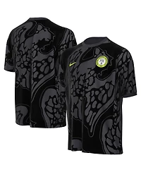 Nike Big Boys and Girls Gray Nigeria National Team Allover Print T-Shirt
