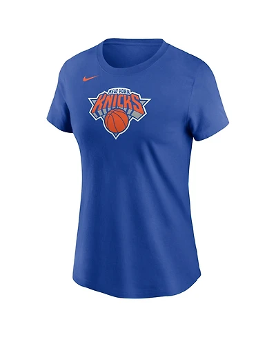 Nike Women's Blue New York Knicks Core T-Shirt