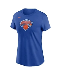 Nike Women's Blue New York Knicks Core T-Shirt