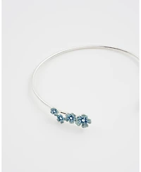 Fable England Forget Me Not Silver Bangle