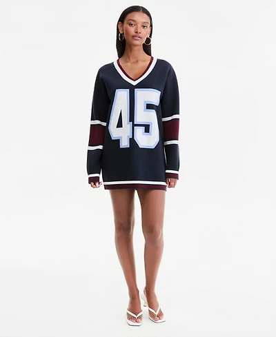 Bar Iii Women's Jersey Sweater Dress, Macy's Exclusive