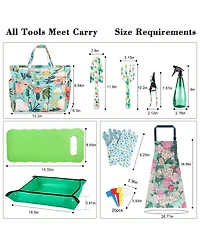 Xdovet Garden Tool Tote Gift Mom Women Plant Lover