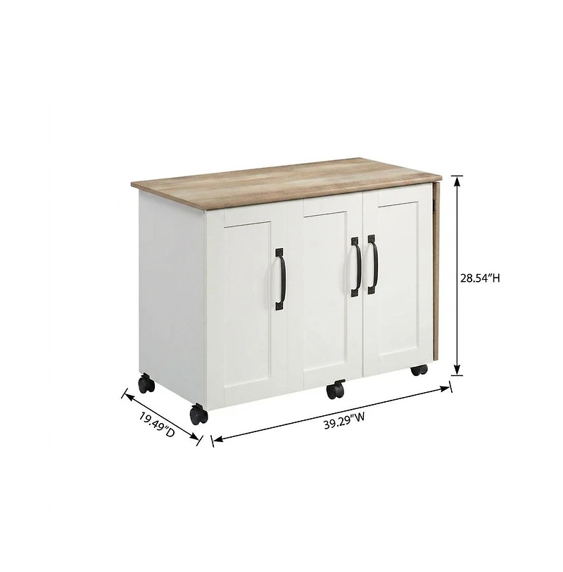 Bison Office Craft and Hobby Storage Unit with Soft Finish for Organizing Supplies
