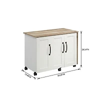 Bison Office Craft and Hobby Storage Unit with Soft Finish for Organizing Supplies