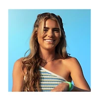 Gimme Beauty Elastic Stacks - Non-Slip Clear, Small Elastic Hair Ties - For Fine, Thick and Curly Hair