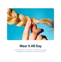 Gimme Beauty No Snag Braid Ends - Seamless Nylon and Spandex Hair Ties for Braids