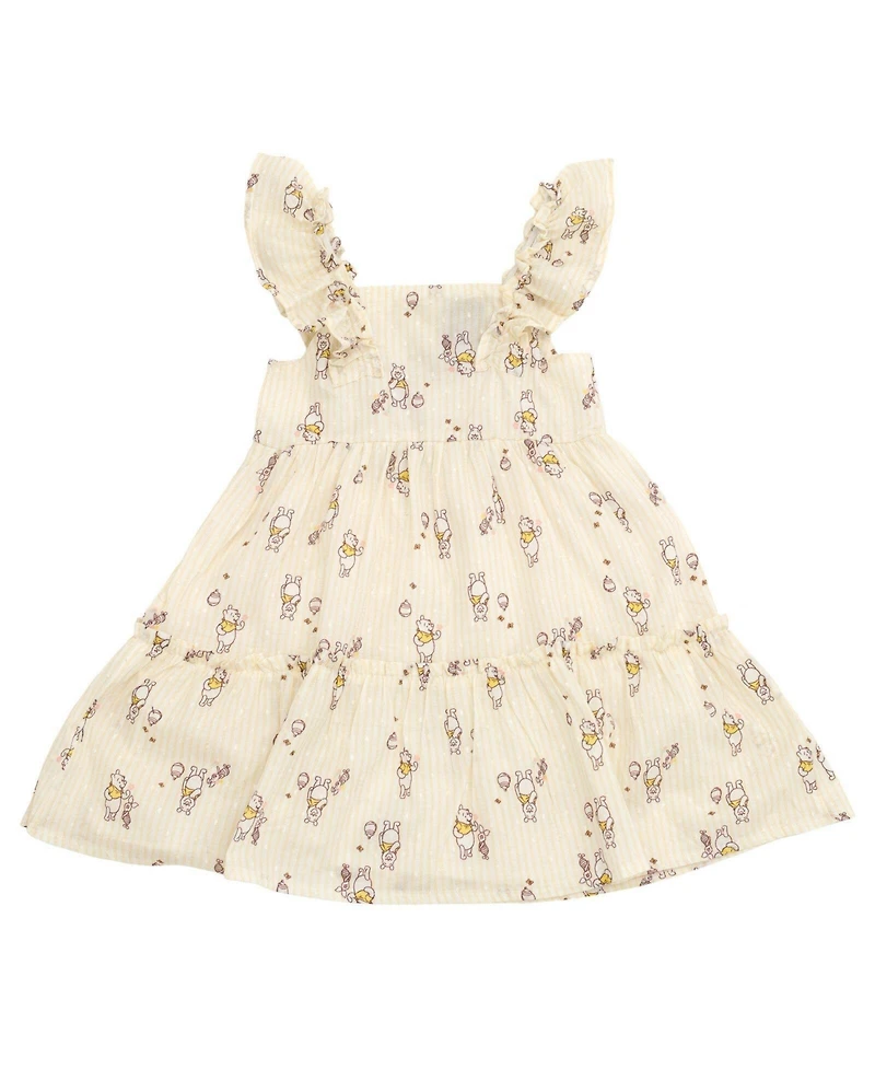 Winnie the Pooh Toddler Girls' 2T - 4T Sleeveless Flare Dress