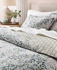 Charter Club Linden Vines Print 2-Piece Comforter Set, Twin, Macy's Exclusive