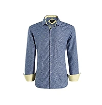 Elie Balleh Men's Slim Fit Floral Button-Down Shirt