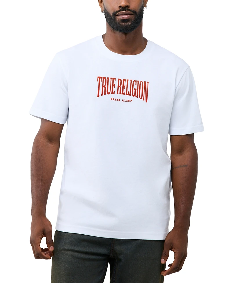 True Religion Men's Short-Sleeve Buddha Arch T-Shirt
