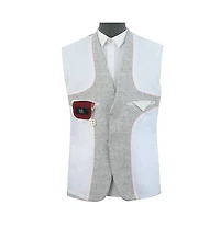 Elie Balleh Men's Slim Fit Melange Sports Coat Jacket