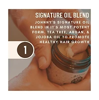 Johnny Slicks Oil Based Pomade | Low to Medium Hold and High Shine Finish | 4 oz | Original Scent