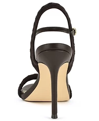 Nine West Women's Maora Whipstitch Ankle Strap Stiletto Sandals