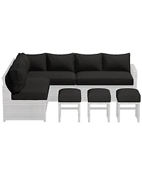 Aecojoy 4 inch Patio Cushions for Outdoor Furniture